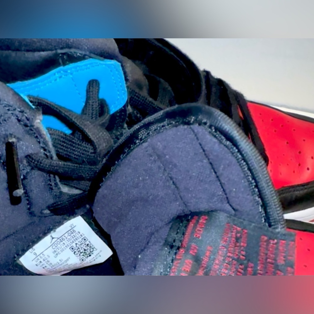 2020 Wmns Air Jordan 1 High OG NC to Chi - Picture 5 of 5